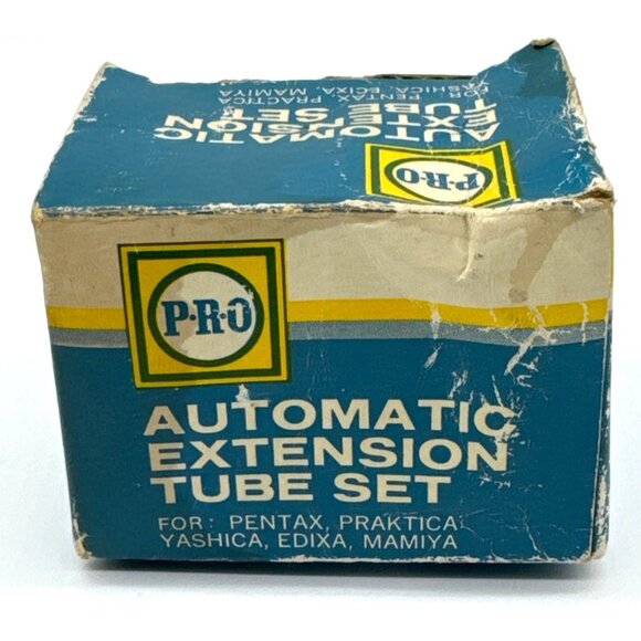 VTG PRO Automatic Extension Tube Set for Pentax Praktica Yashica Edixa Mamiya NE - Picture 5 of 6